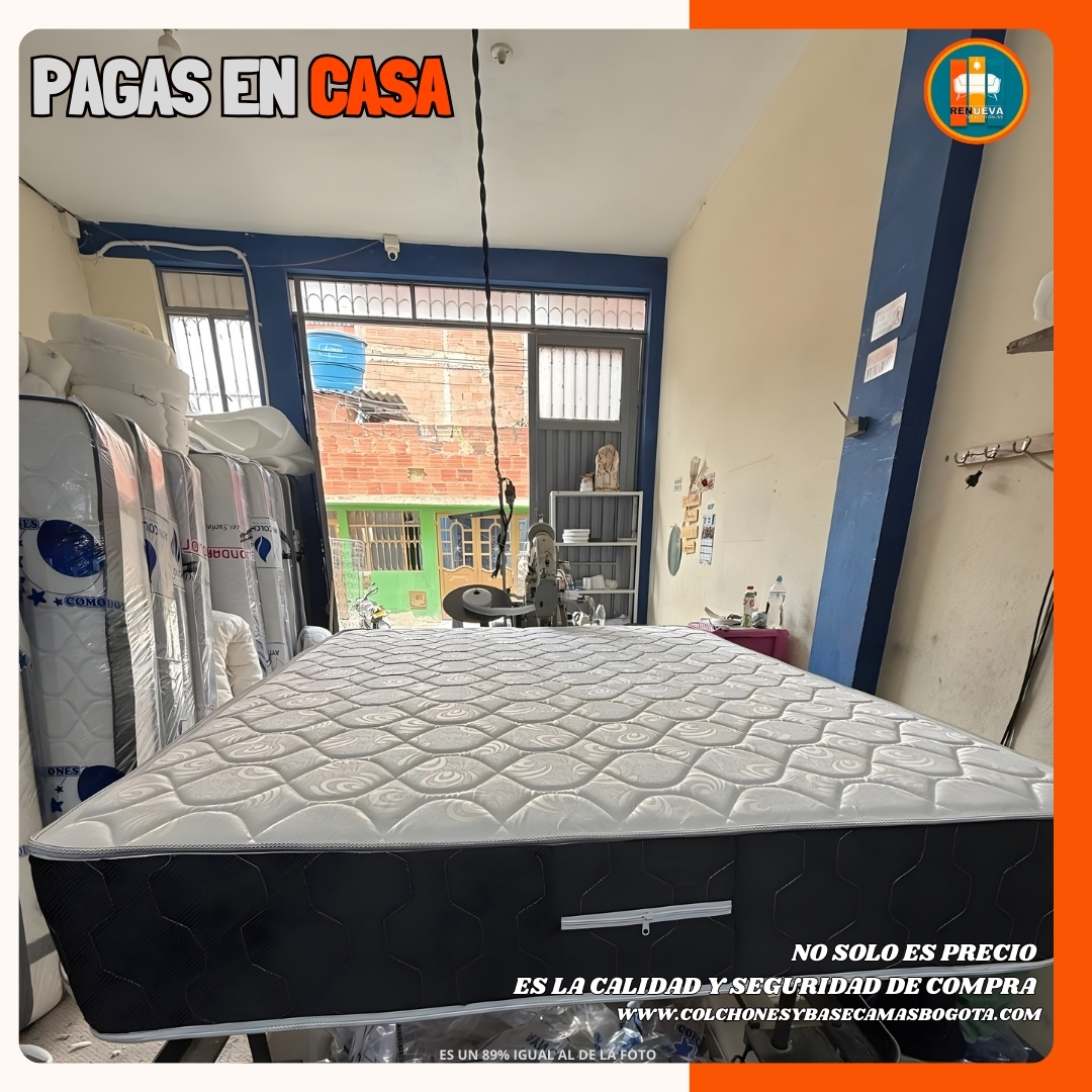 COLCHON BASICO 140 SEMI - ORTOPEDICO 25 CM DE GRUESO