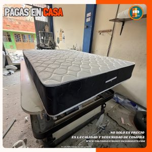 COLCHON BASICO 140 ORTOPEDICO 25 CM DE GRUESO