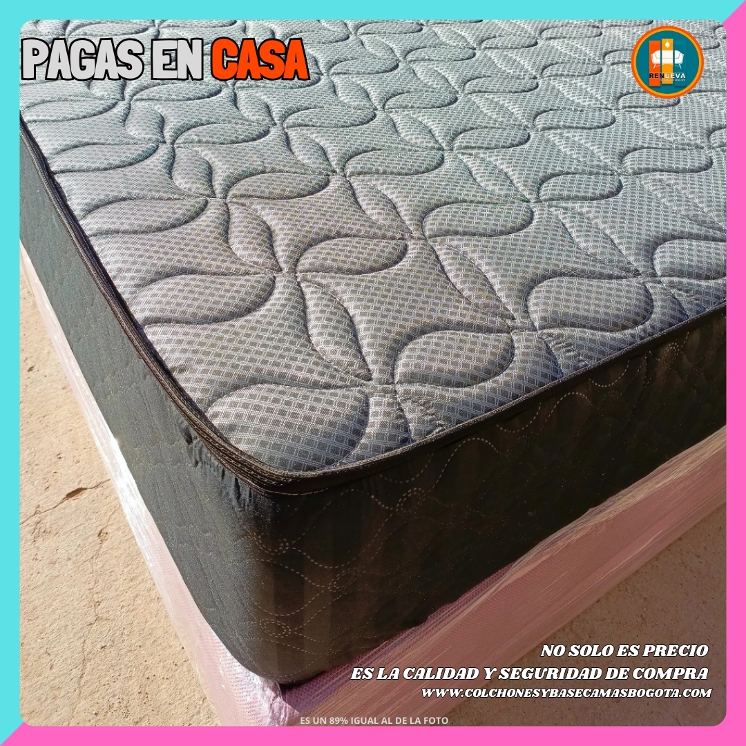 COLCHON BASICO 140 SEMI - ORTOPEDICO 25 CM DE GRUESO
