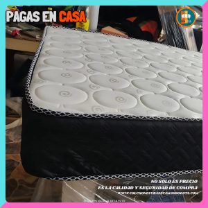 COLCHON BASICO 140 SEMI - ORTOPEDICO 25 CM DE GRUESO
