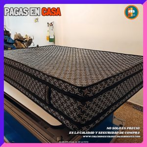 Colchón 140x190  Pillow Top Básico 30–35 cm – Confort y soporte duradero