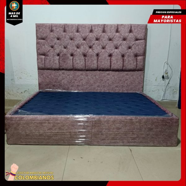 Base + Espaldar Liquidacion - Remate 140*190