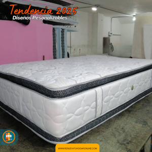 Colchón 140x190  Pillow Top Básico 30–35 cm – Confort y soporte duradero