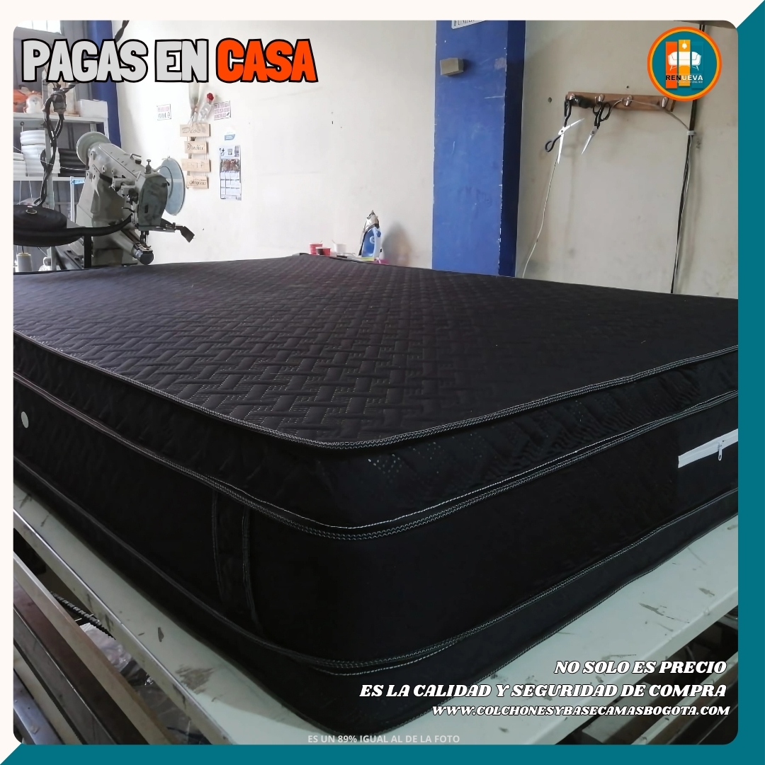 Colchón 140x190 Pillow Top Básico 30–35 cm – Confort y soporte duradero