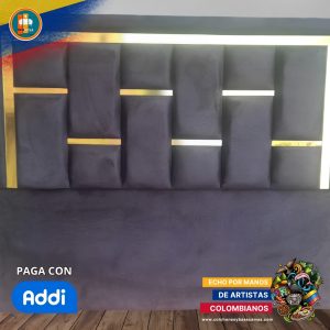 Base + Espaldar Con Espejo/vidrio  Liquidacion - Remate 160*190